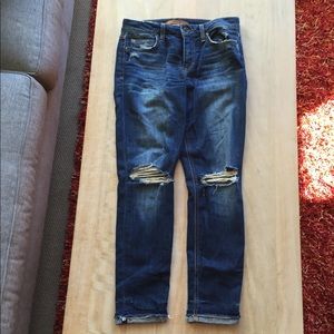 Women’s size 25/26 Joe distressed jeans